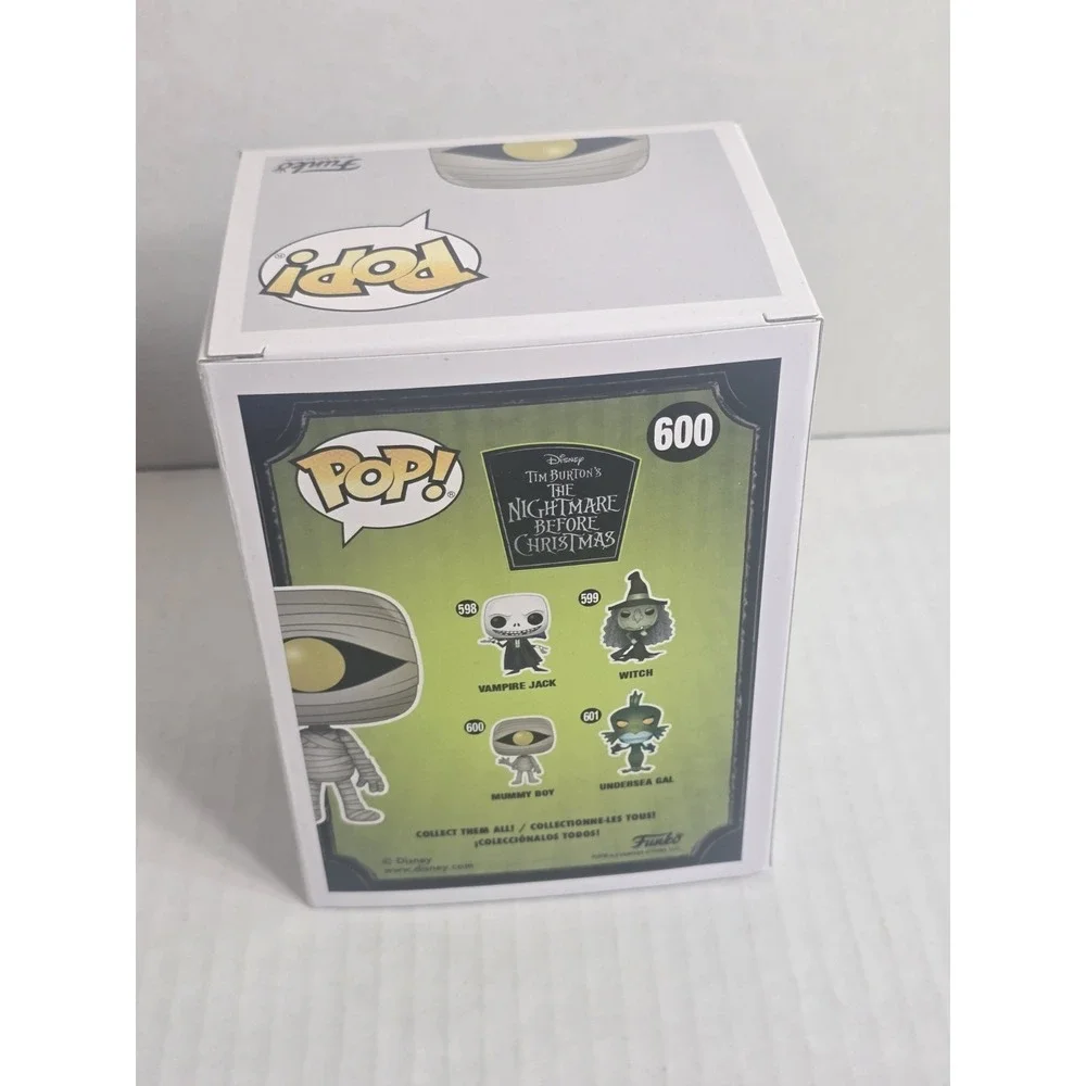 FUNKO POP MUMMY BOY NIGHTMARE BEFORE CHRISTMAS DISNEY‎ #600 VAULTED FIGURE B27